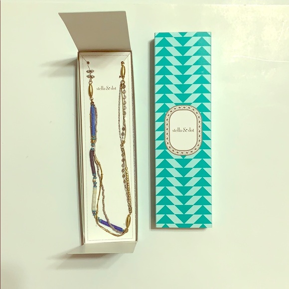 Stella & Dot Jewelry - NIB Stella & Dot Barrier Strand Necklace/Bracelet
